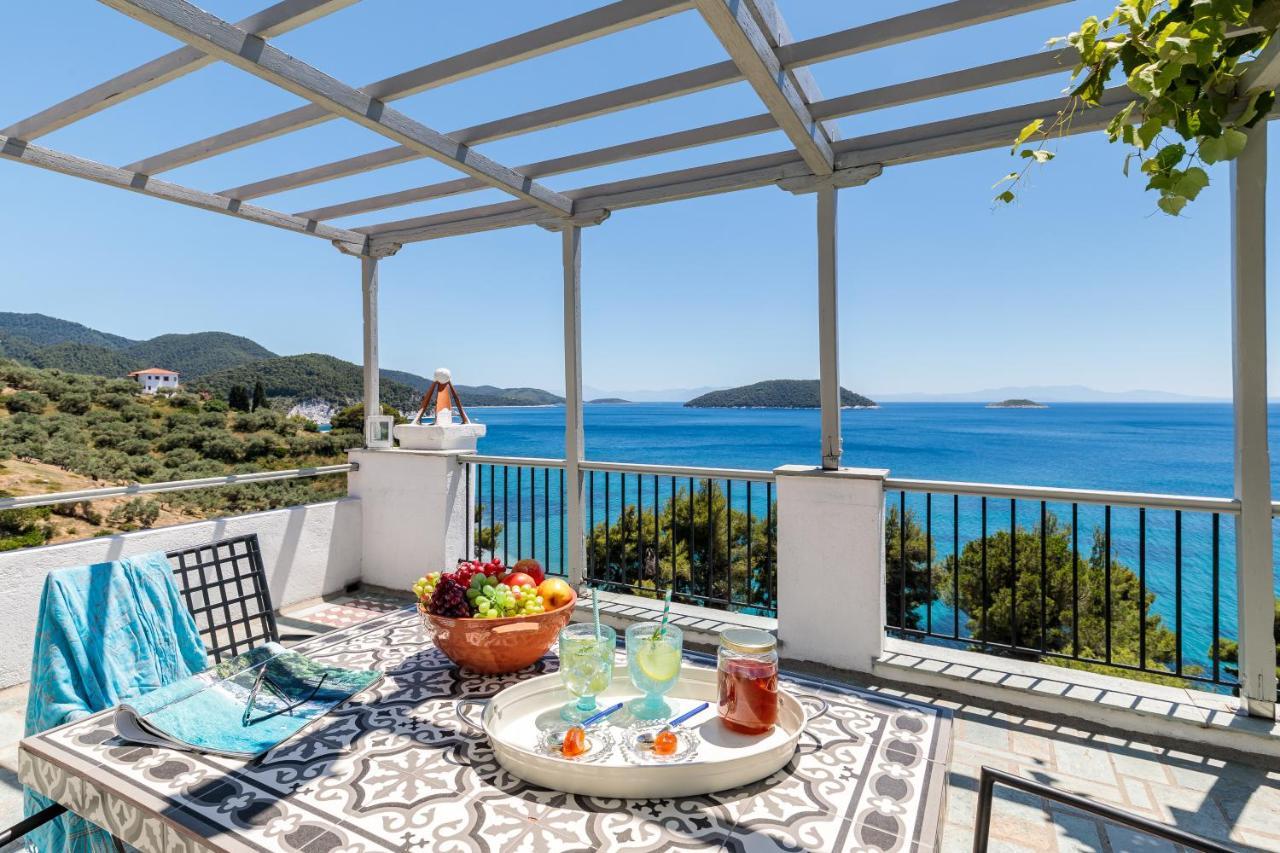 Stamatiou Estate Hotel Neo Klima Bagian luar foto