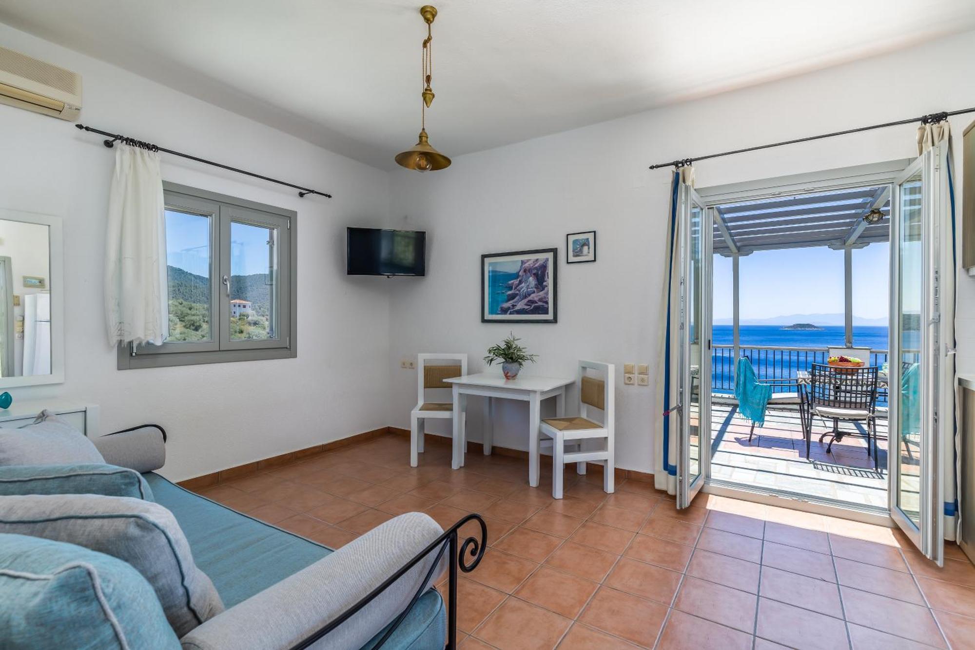 Stamatiou Estate Hotel Neo Klima Bagian luar foto