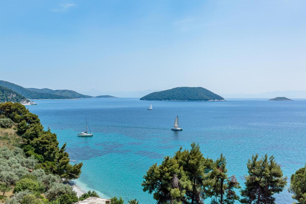 Stamatiou Estate Hotel Neo Klima Bagian luar foto