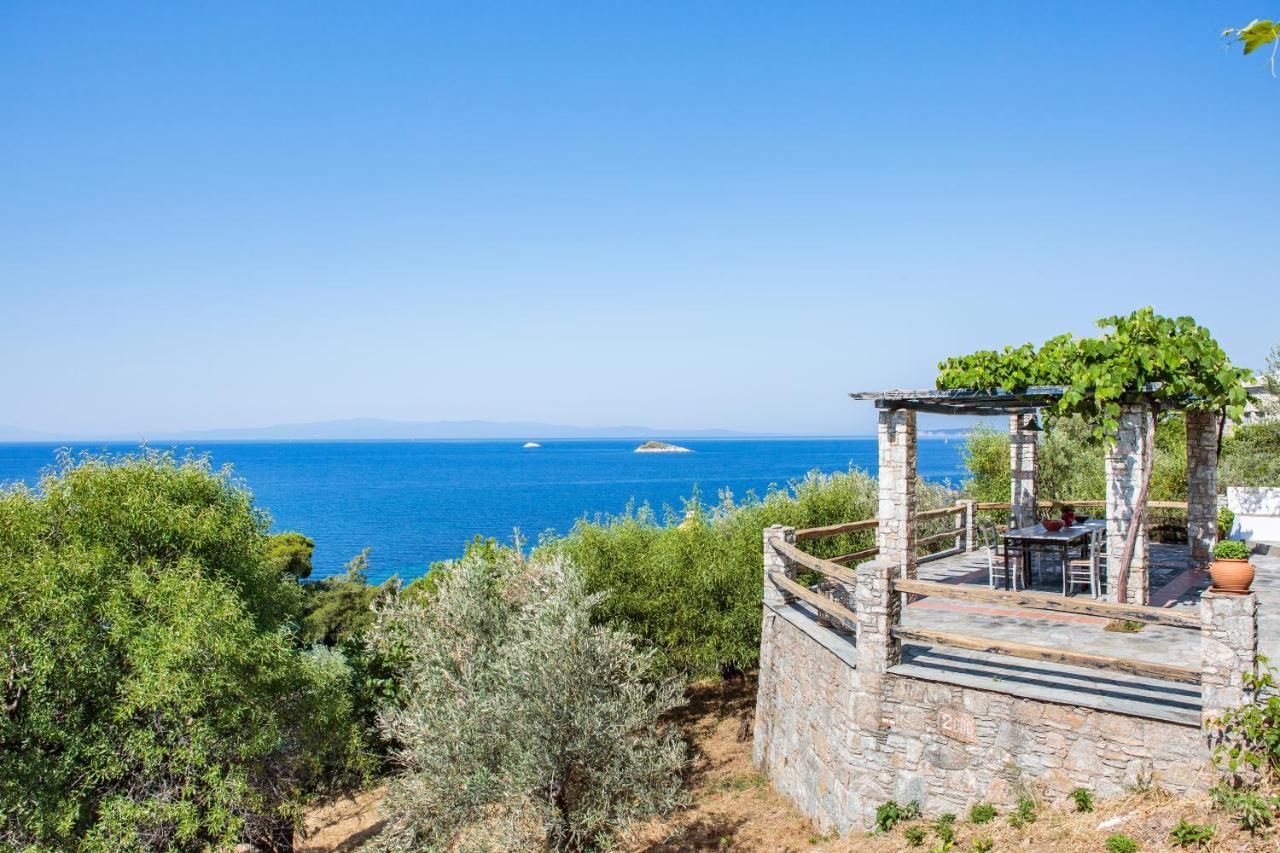 Stamatiou Estate Hotel Neo Klima Bagian luar foto