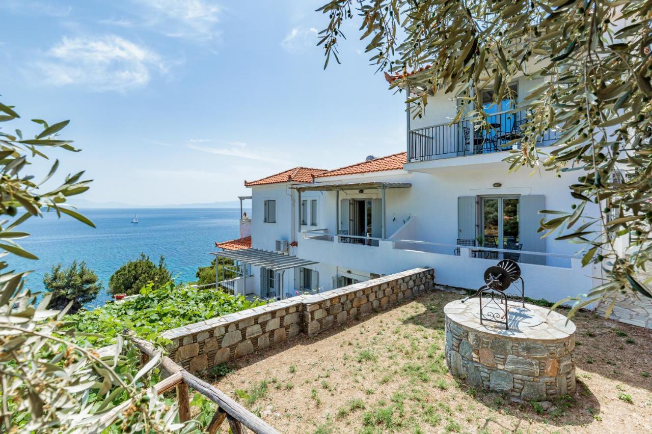 Stamatiou Estate Hotel Neo Klima Bagian luar foto