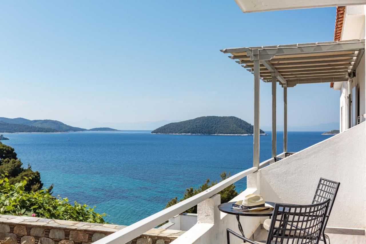 Stamatiou Estate Hotel Neo Klima Bagian luar foto