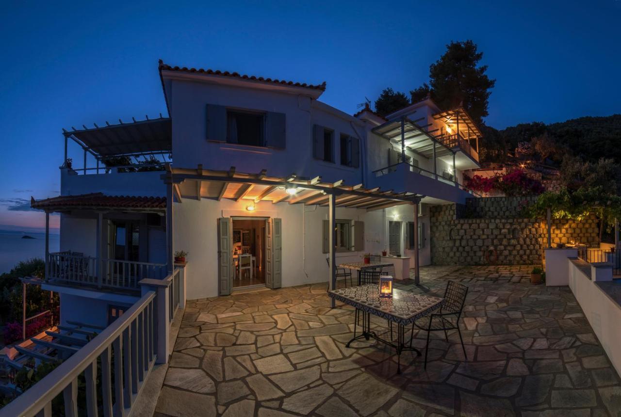 Stamatiou Estate Hotel Neo Klima Bagian luar foto